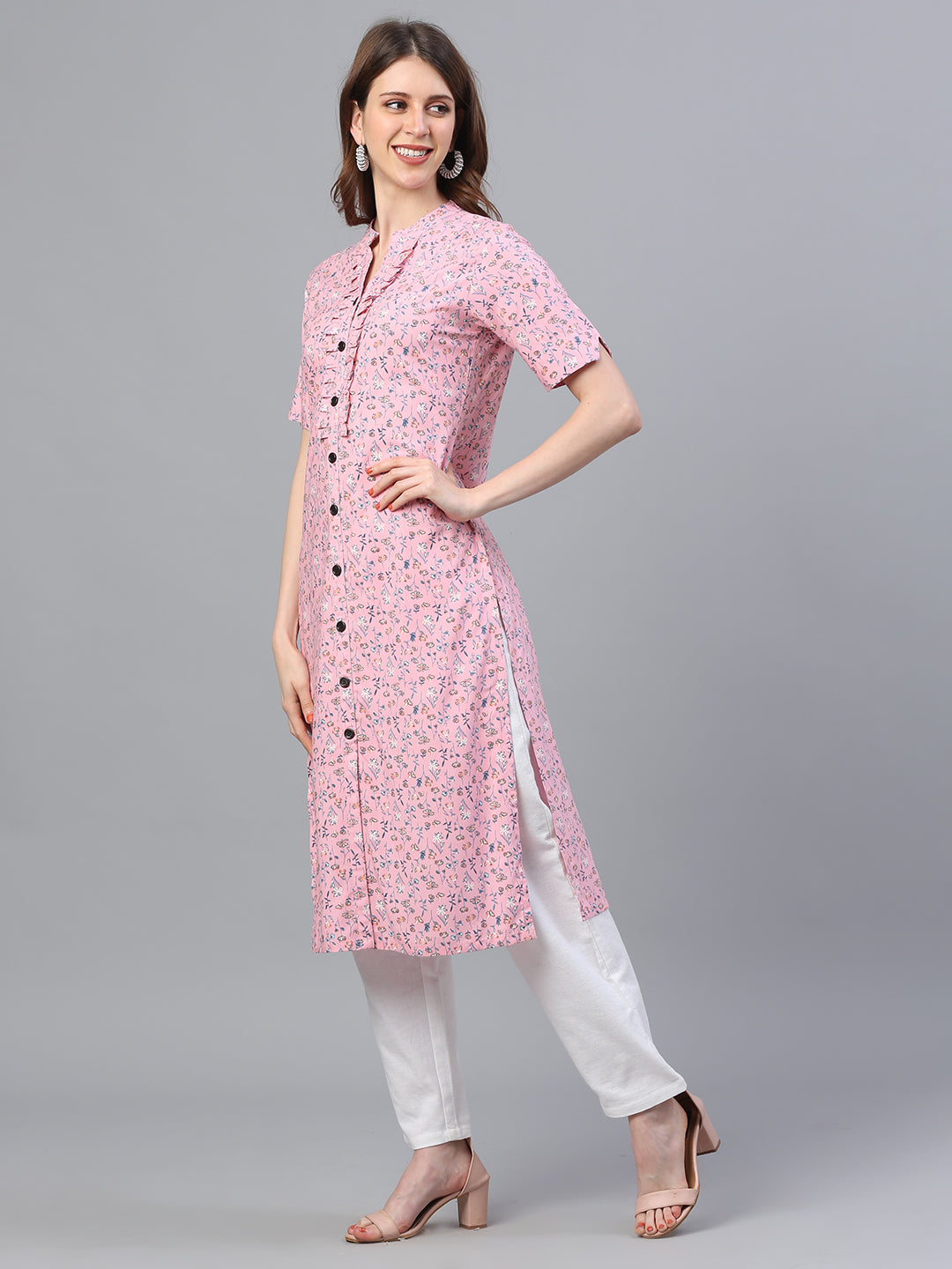Printed Straight Kurta