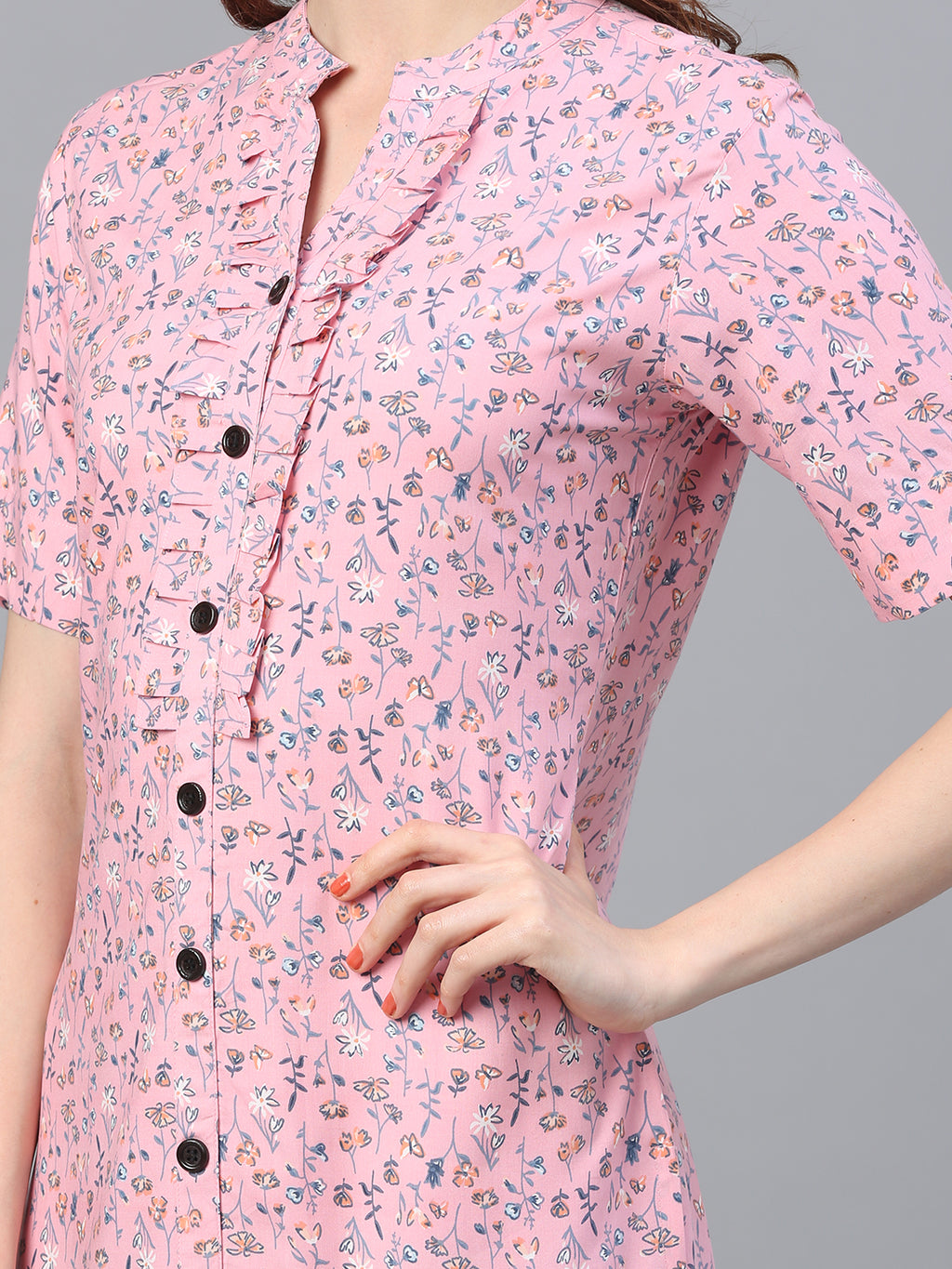 Printed Straight Kurta