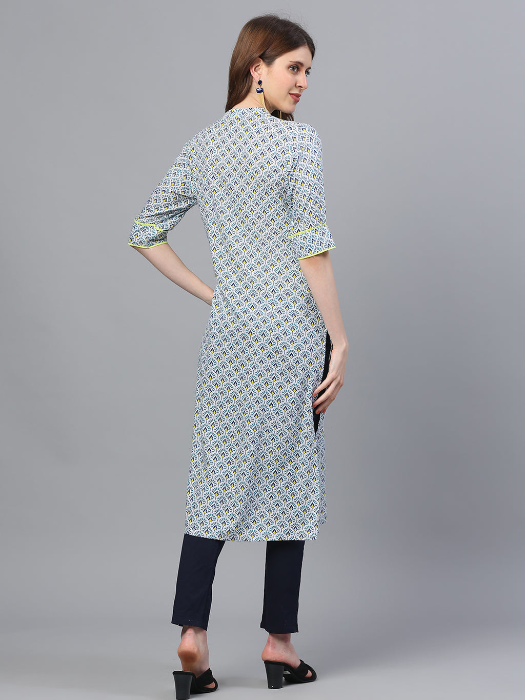 Printed Straight Kurta