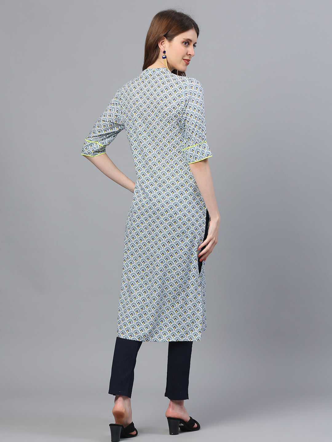 Printed Straight Kurta