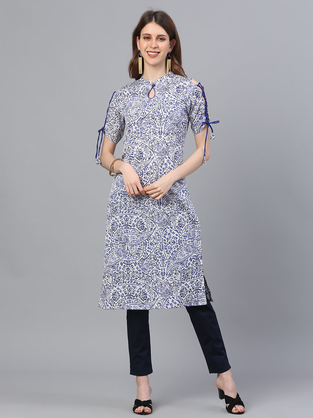 Printed Straight Kurta