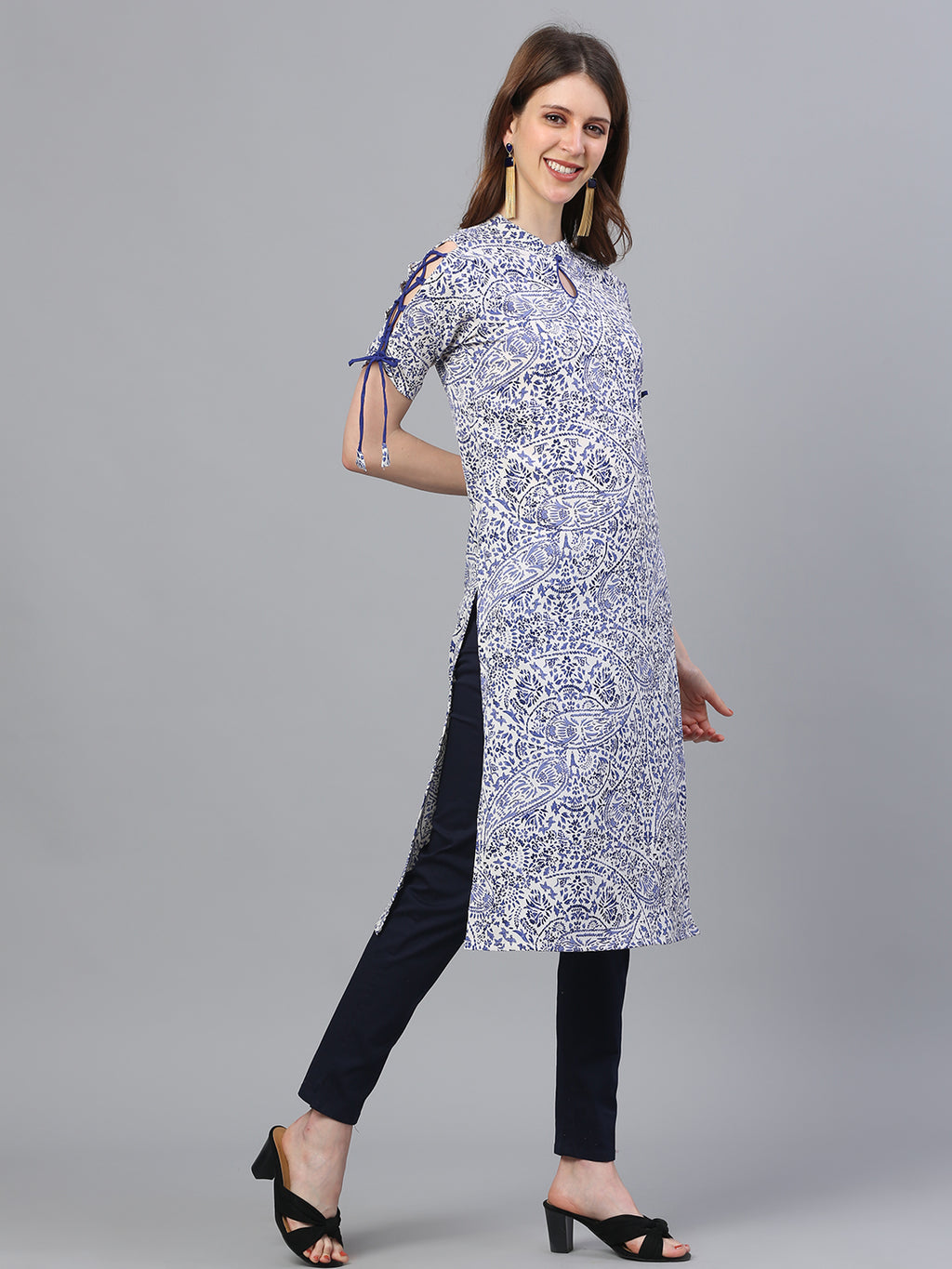 Printed Straight Kurta