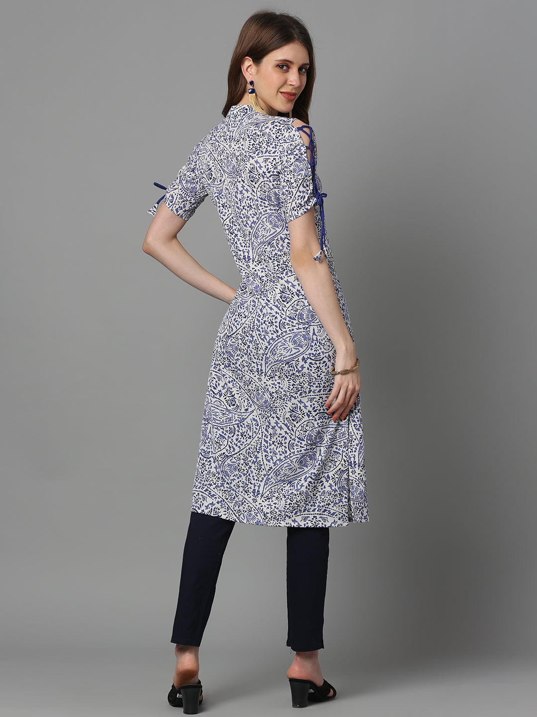 Printed Straight Kurta