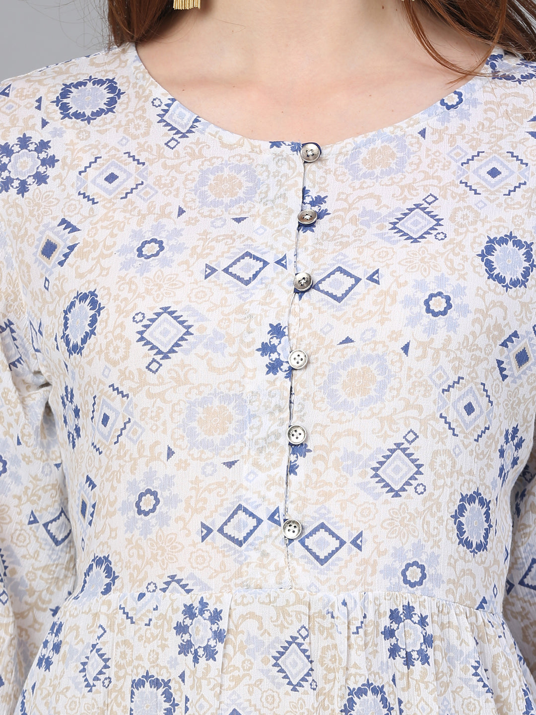 Printed Straight Kurta