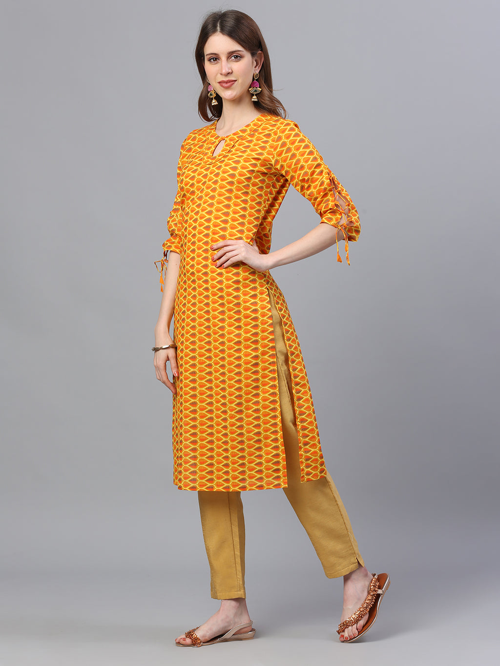 Printed Straight Kurta