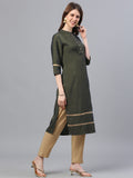 Printed Straight Kurta