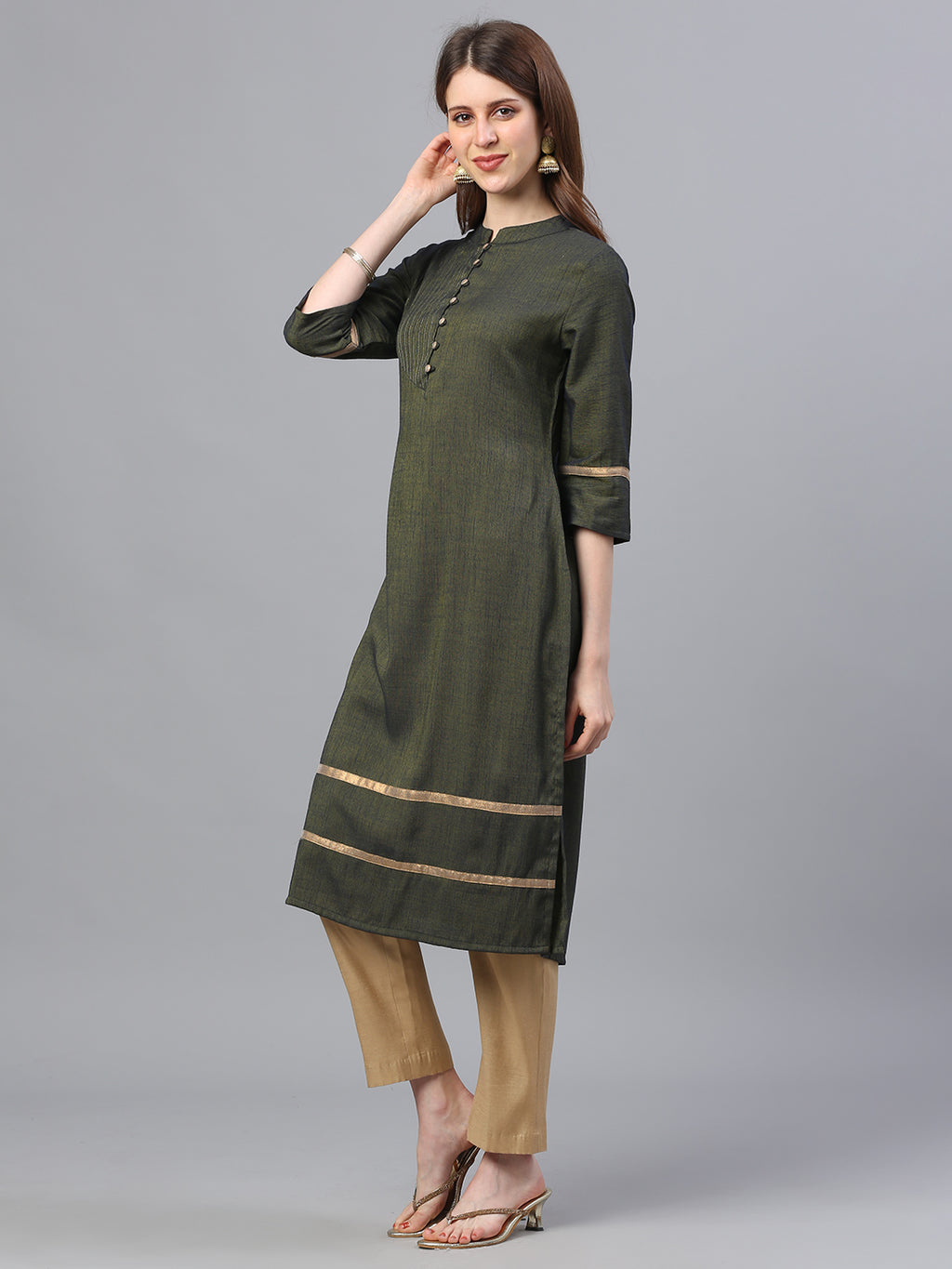 Printed Straight Kurta