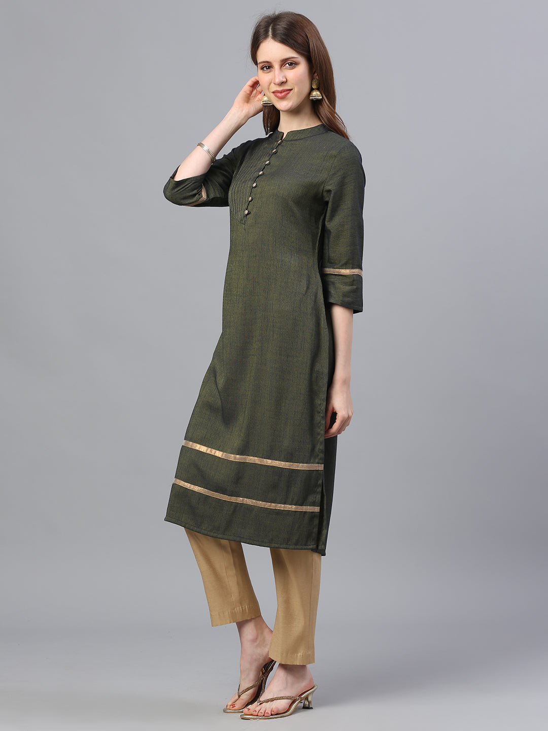 Printed Straight Kurta