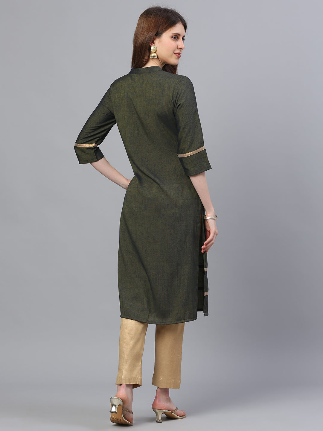 Printed Straight Kurta
