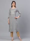 Printed Straight Kurta