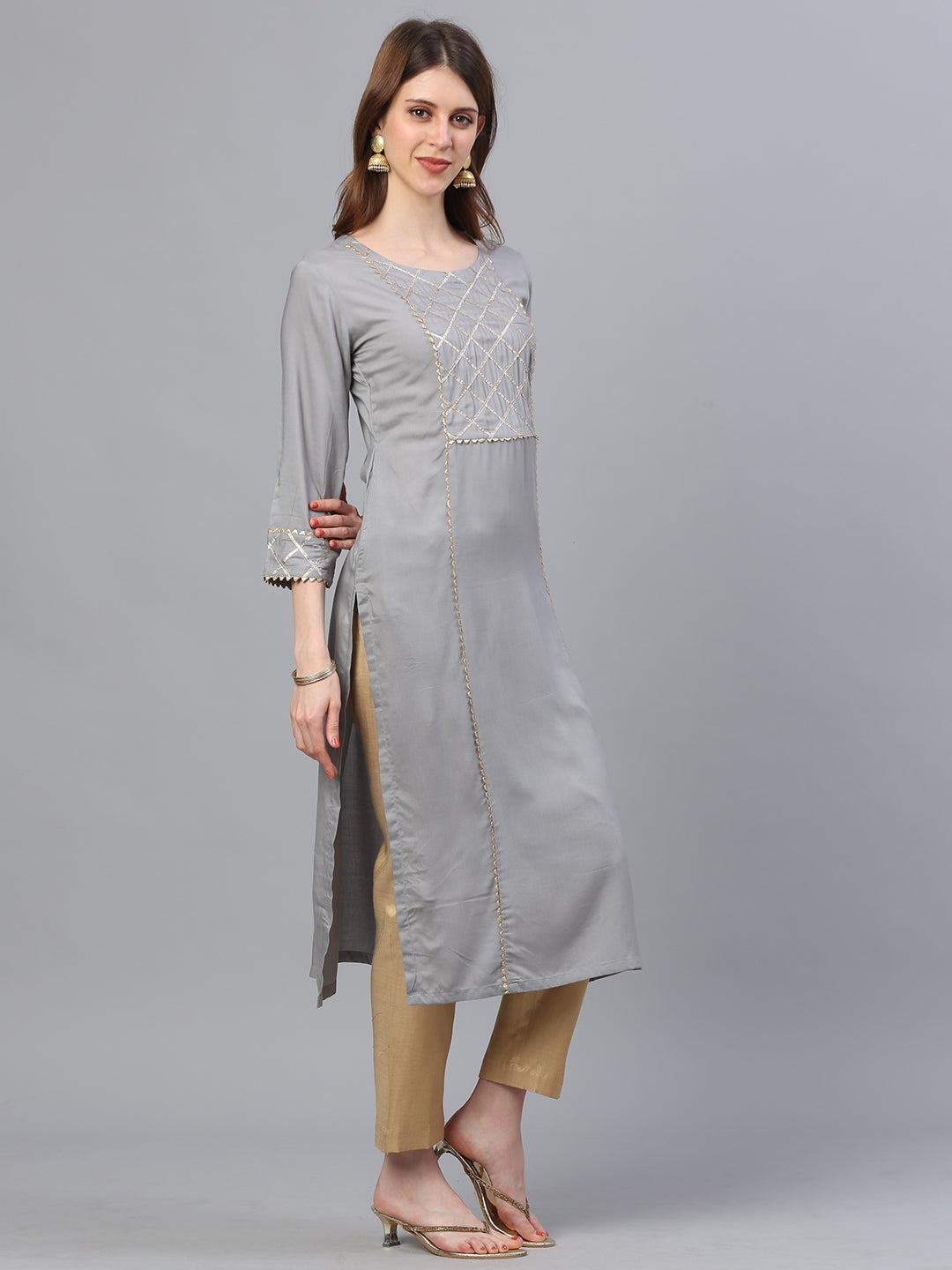 Printed Straight Kurta