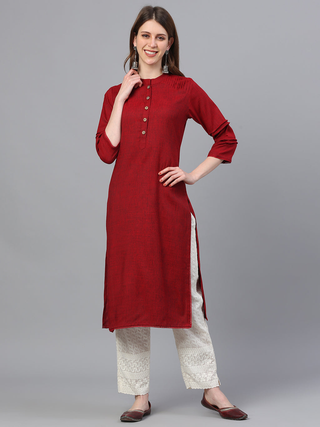 Printed Straight Kurta