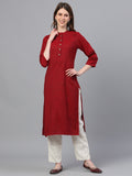 Printed Straight Kurta