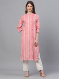 Printed Straight Kurta