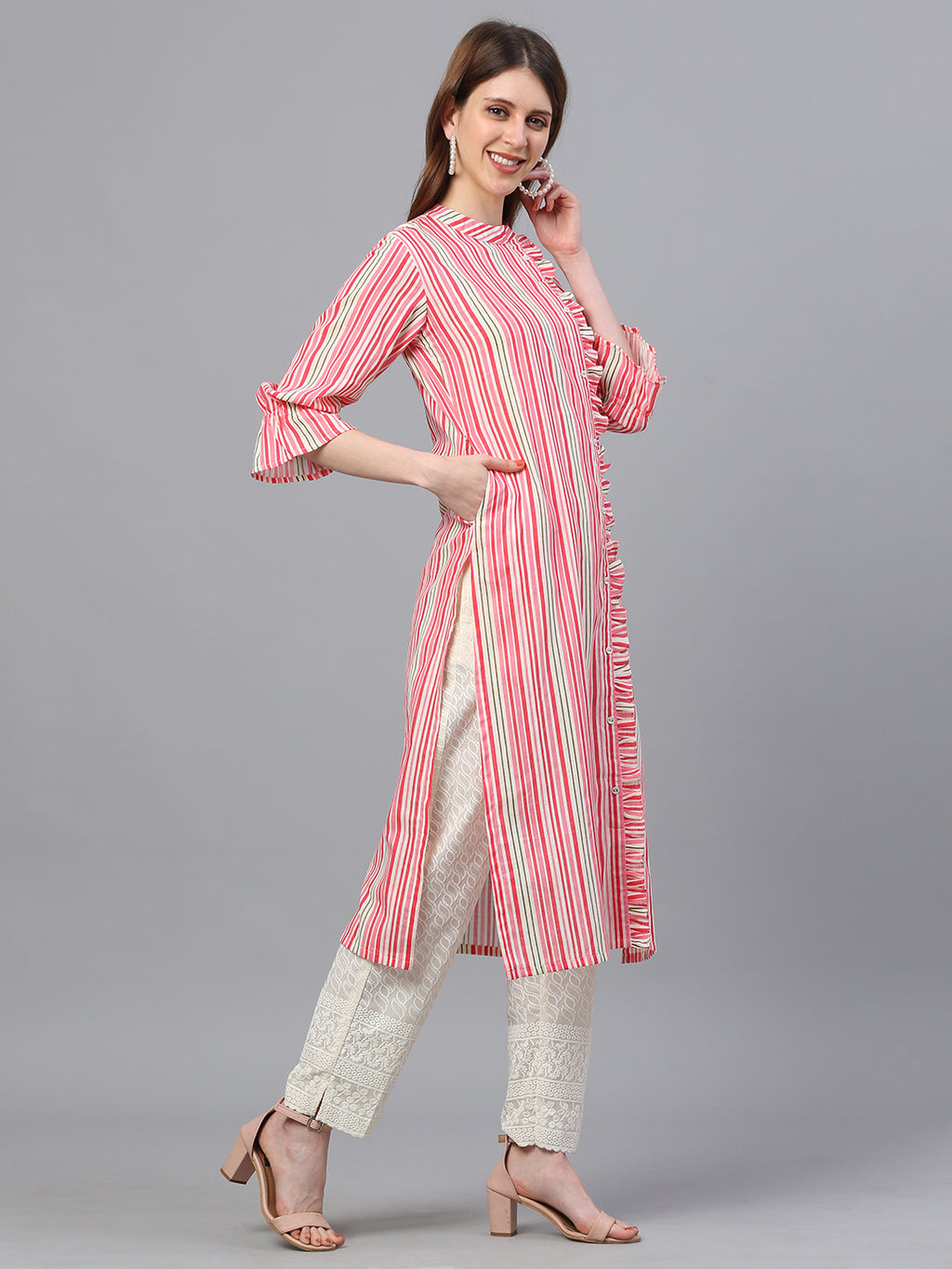 Printed Straight Kurta