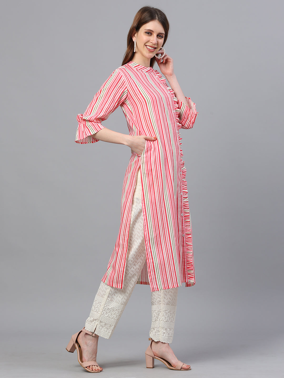 Printed Straight Kurta
