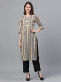 Printed Straight Kurta