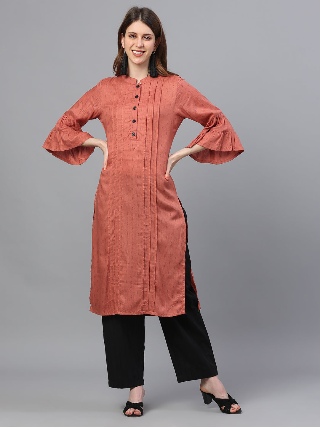 Printed Straight Kurta