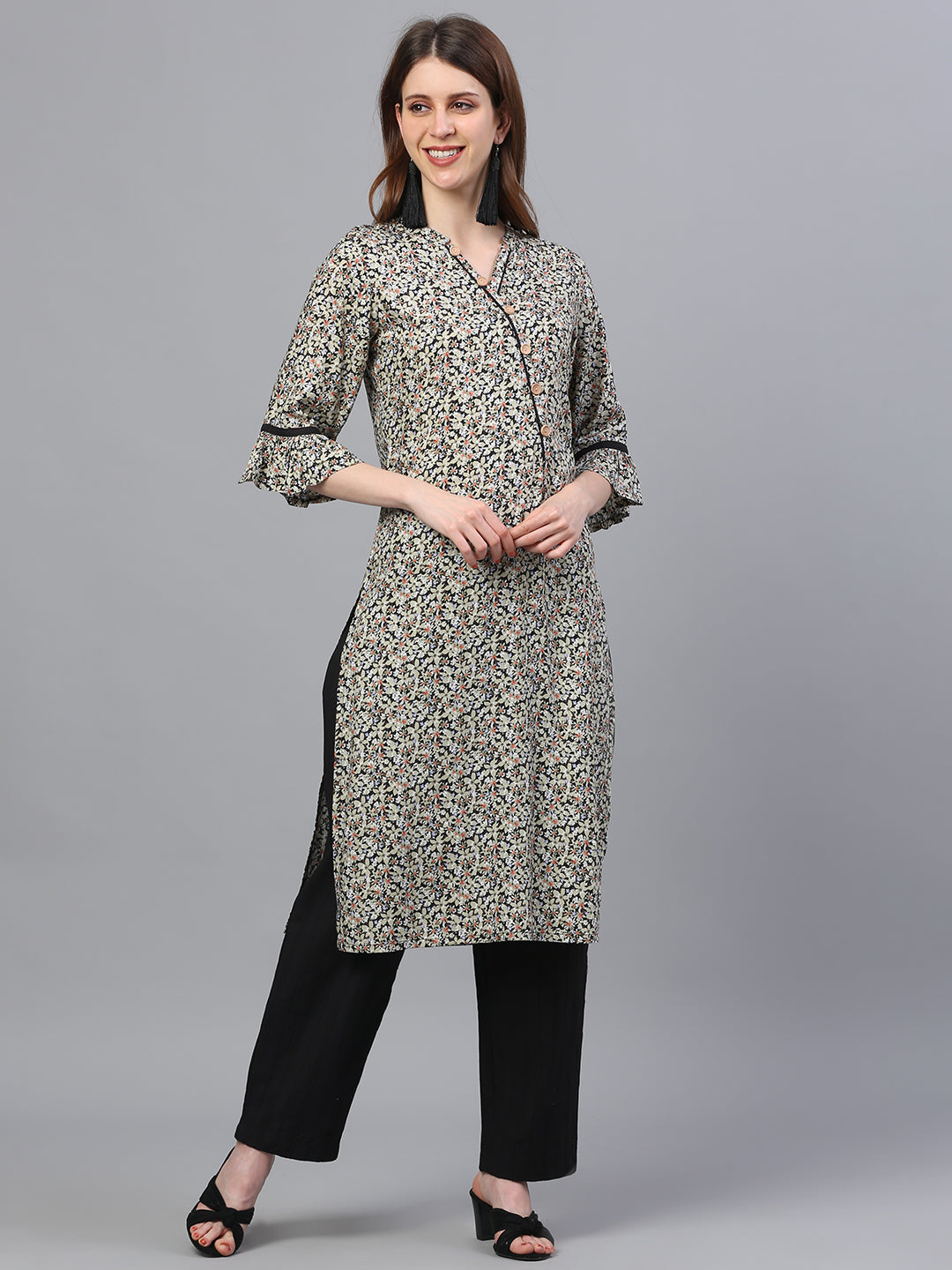 Printed Straight Kurta