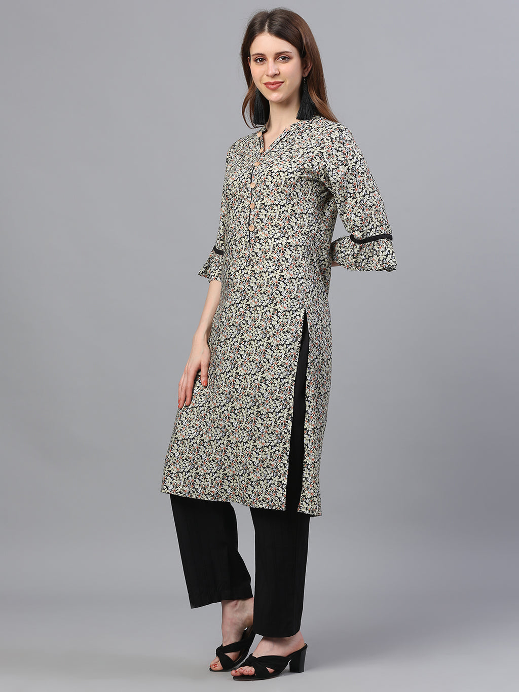 Printed Straight Kurta