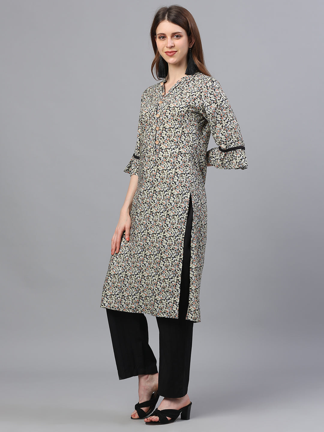 Printed Straight Kurta