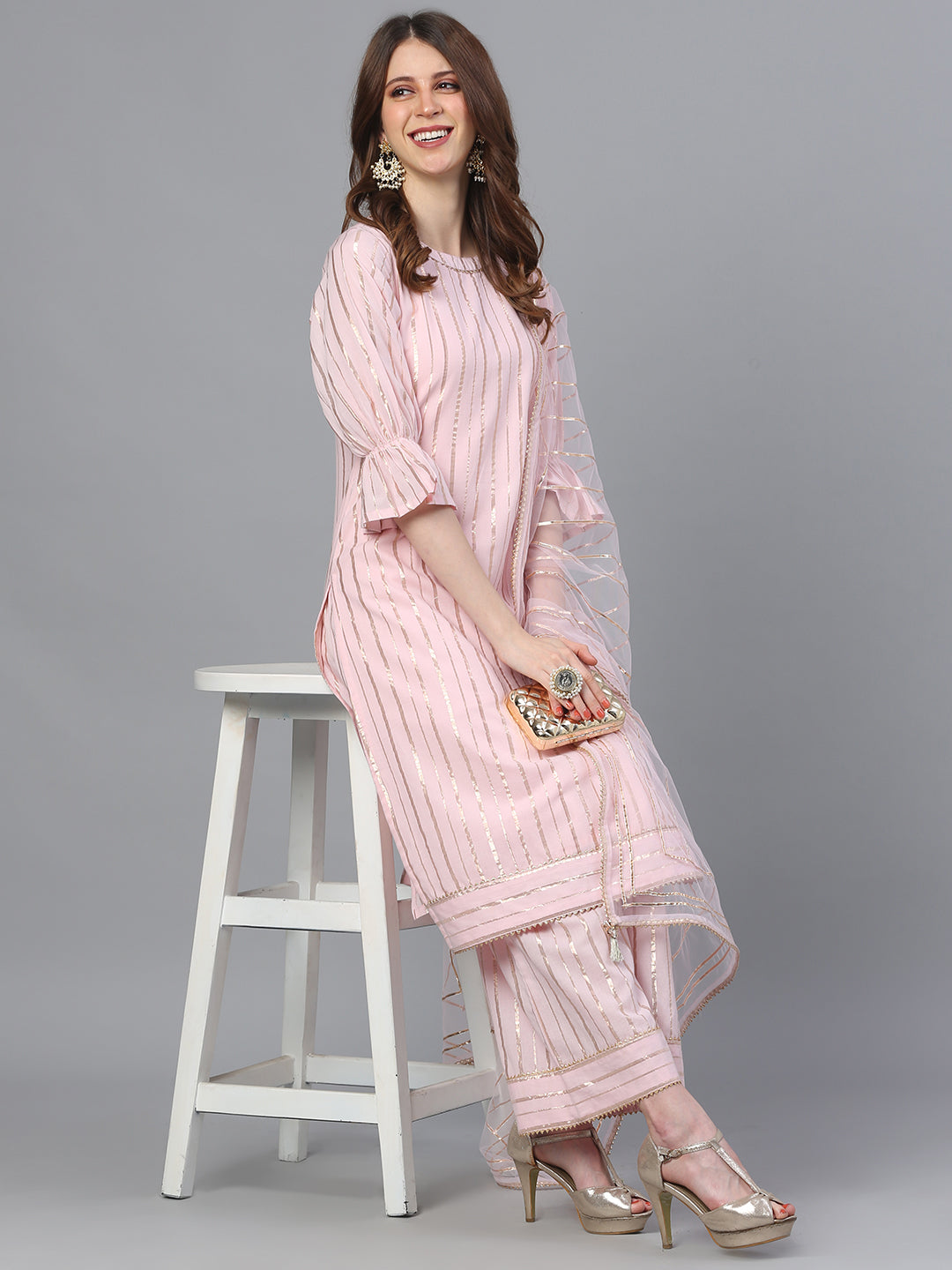premium kurta sets three pcs
