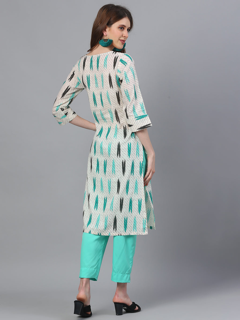Printed Straight Kurta