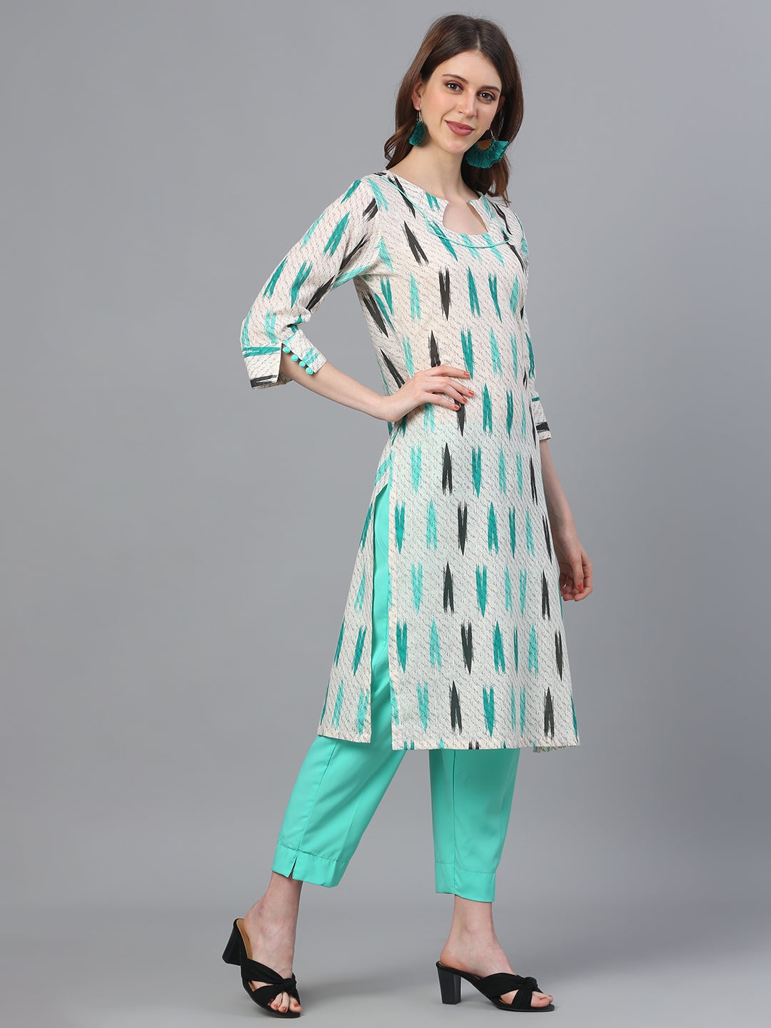 Printed Straight Kurta