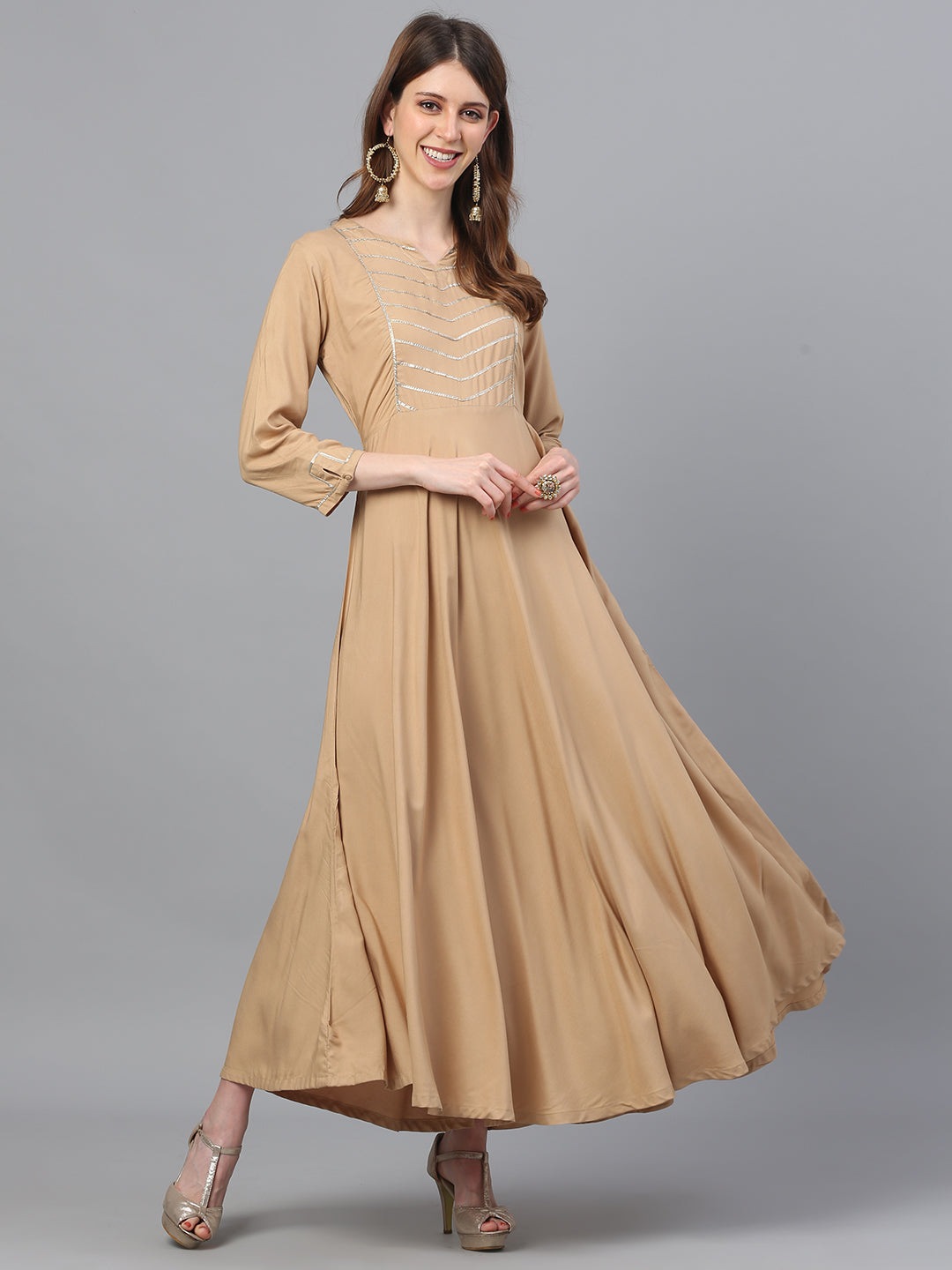 Printed Straight Dress