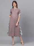 Printed Straight Dress