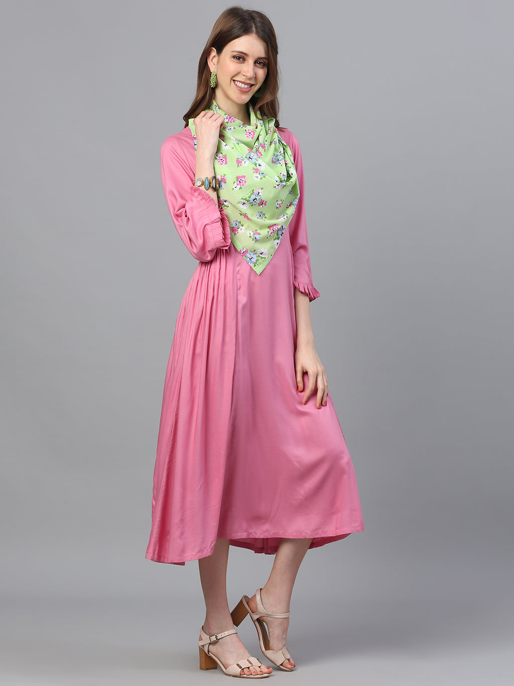 Printed Straight Dress