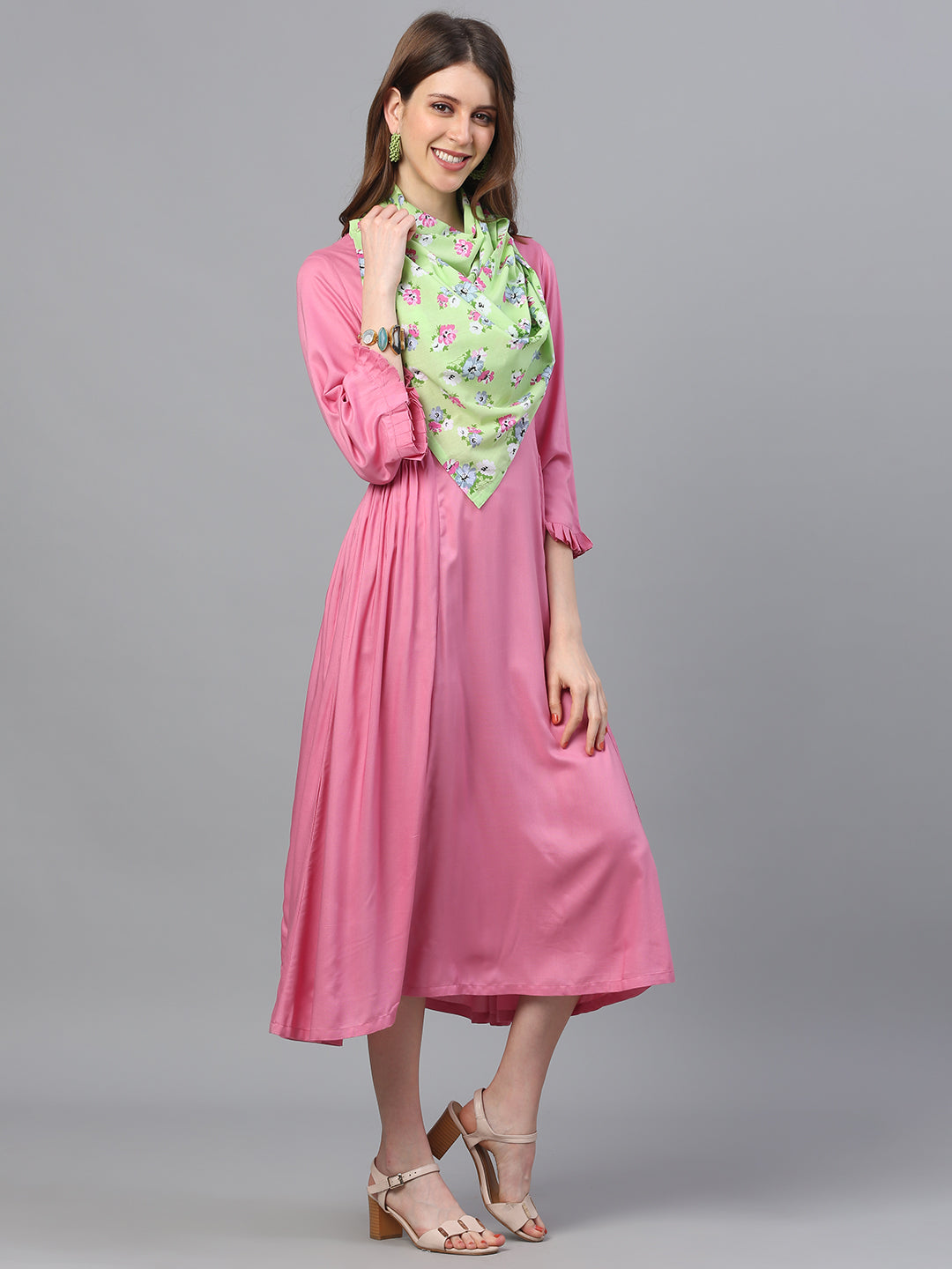 Printed Straight Dress