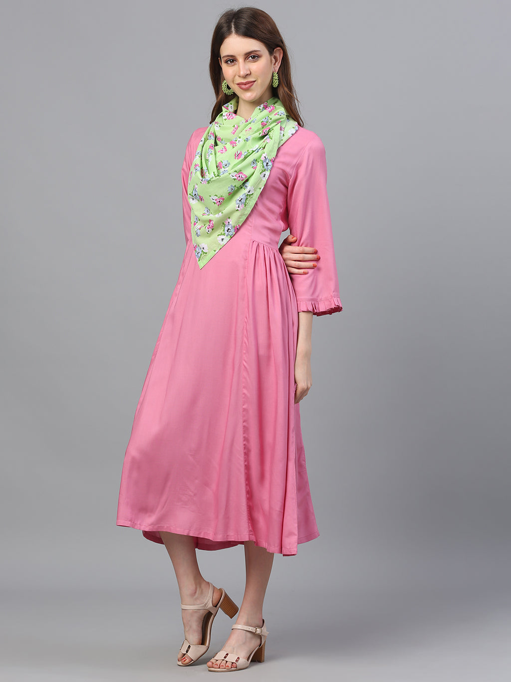 Printed Straight Dress