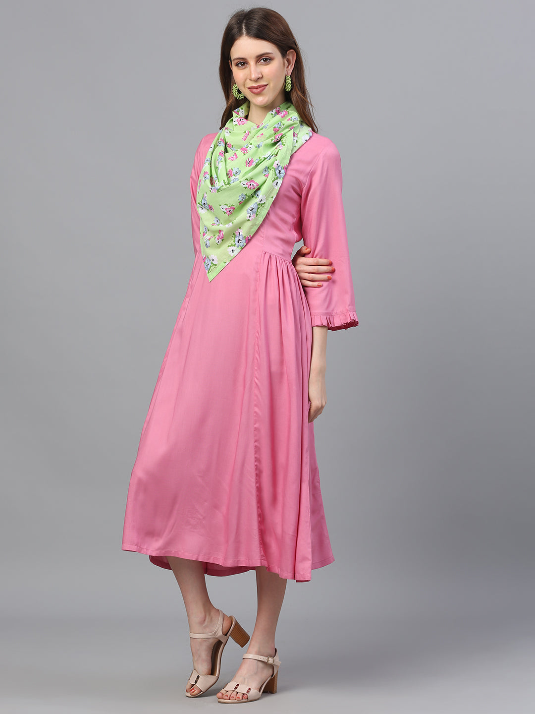 Printed Straight Dress