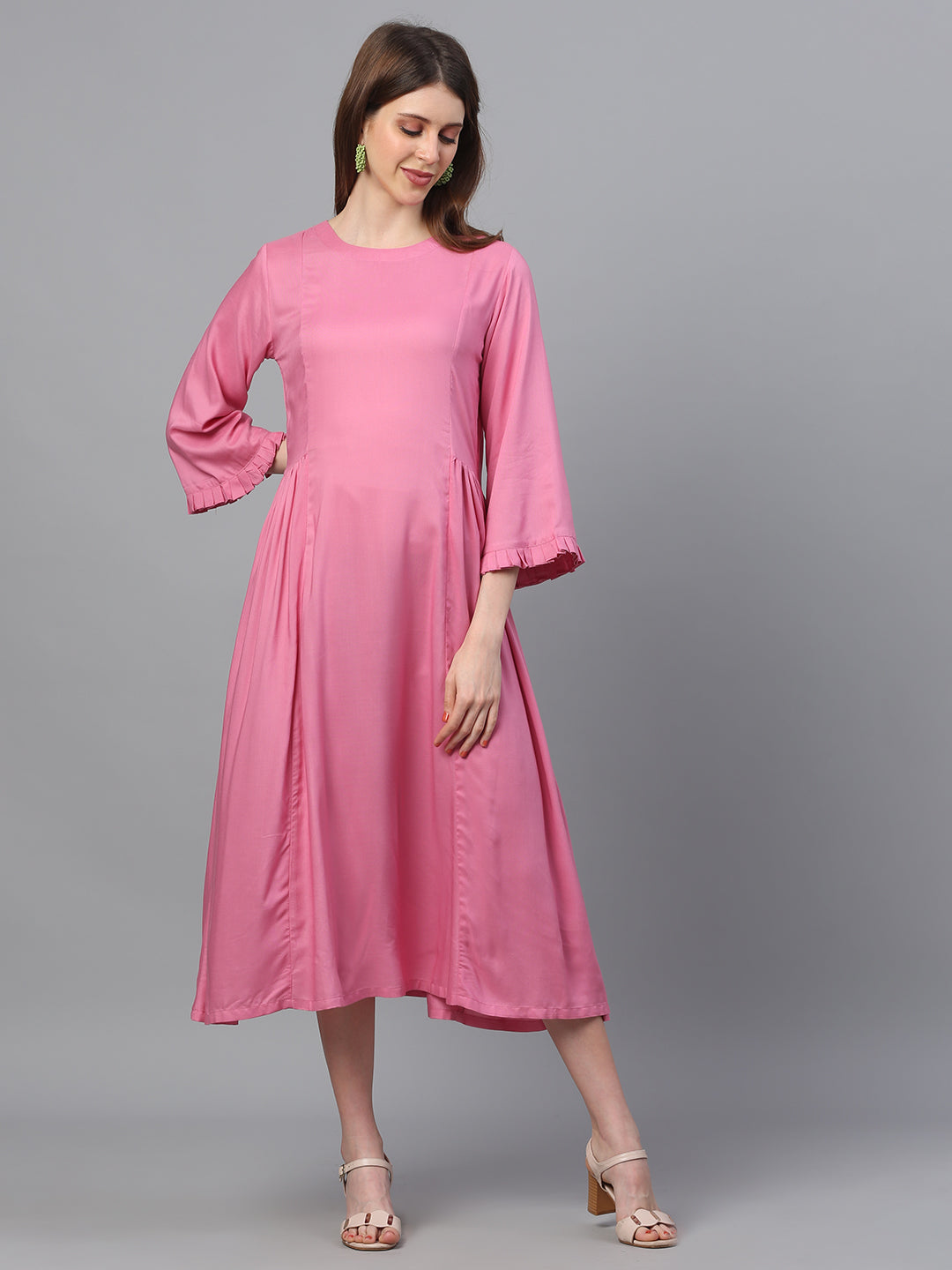 Printed Straight Dress