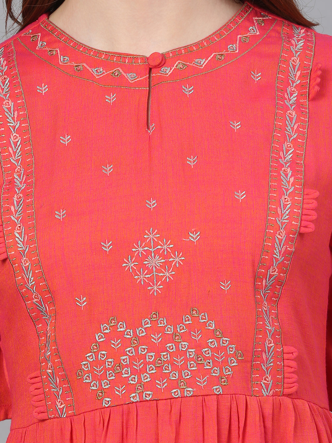 Printed Straight Dress
