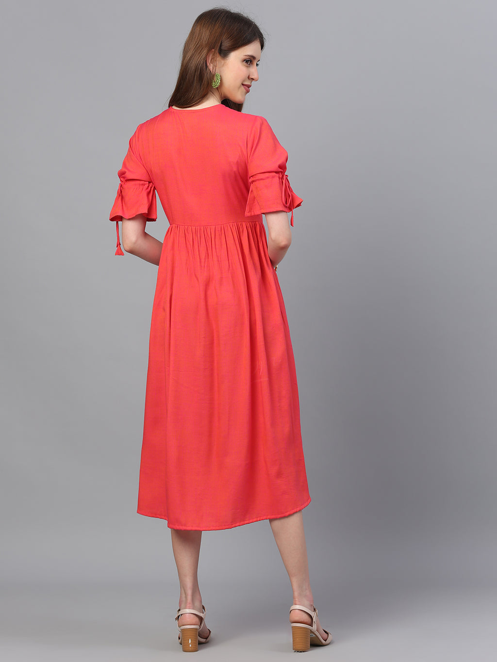 Printed Straight Dress