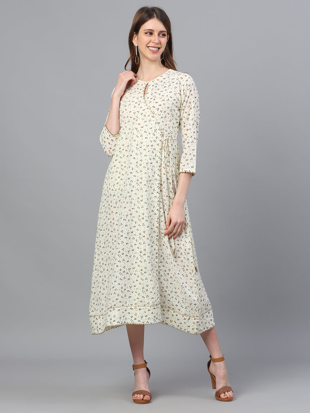 Printed Straight Dress
