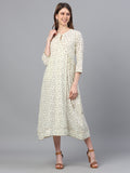 Printed Straight Dress