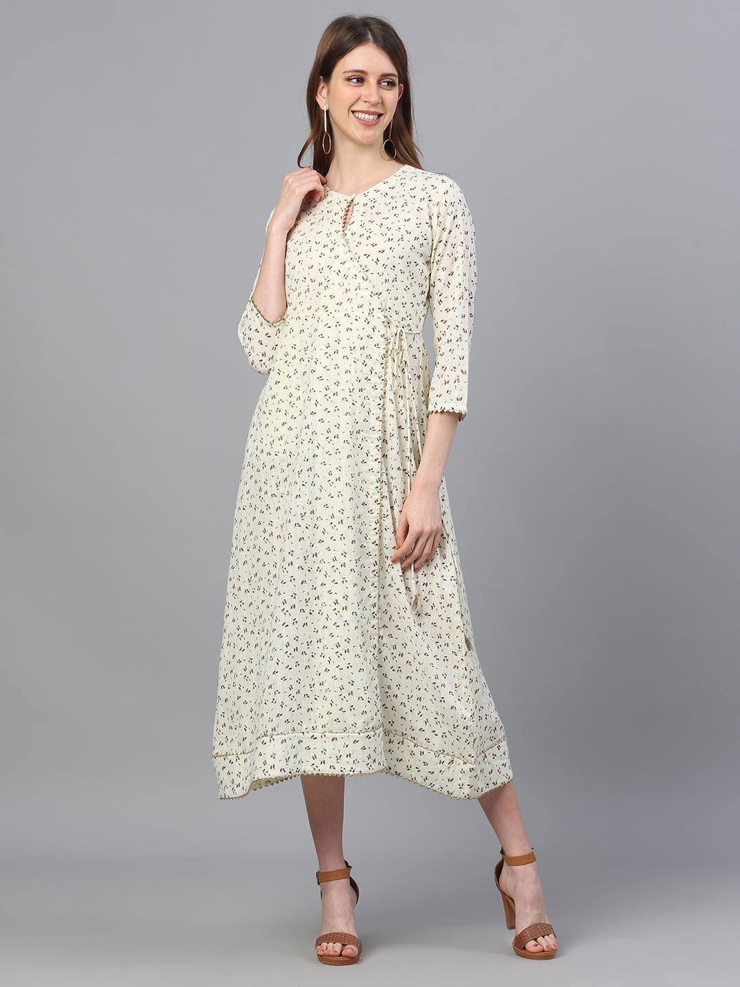 Printed Straight Dress