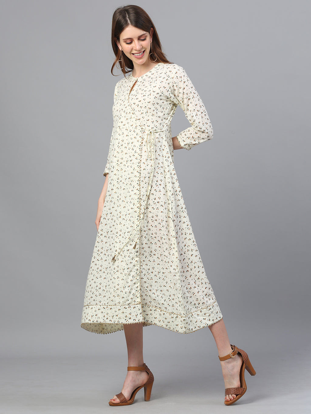 Printed Straight Dress