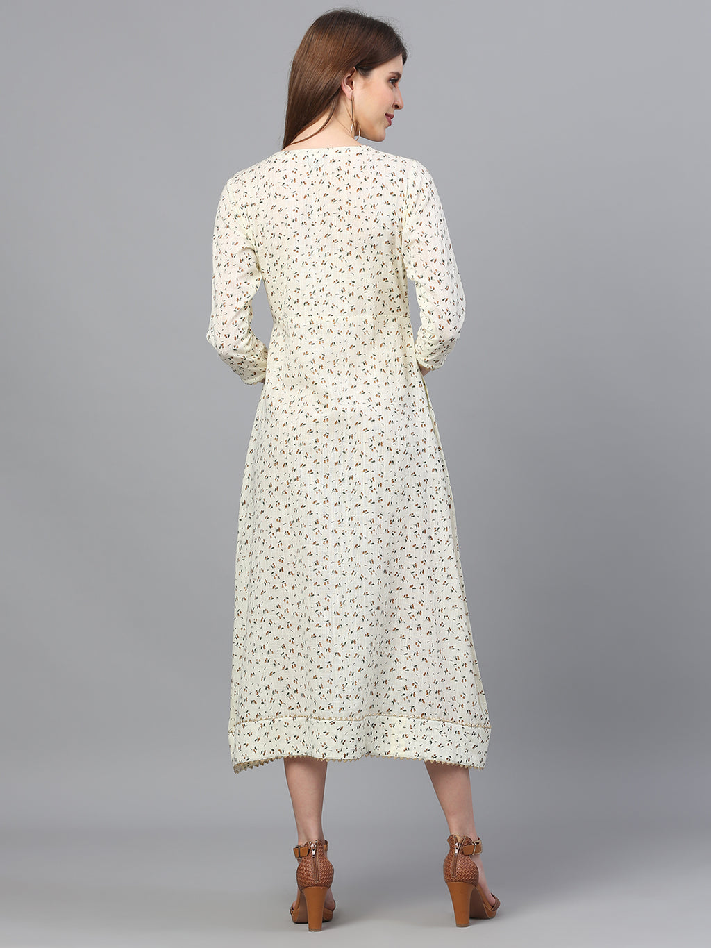 Printed Straight Dress