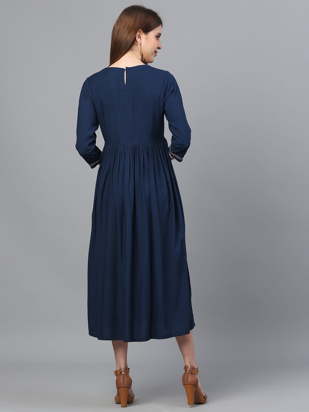 Printed Straight Dress