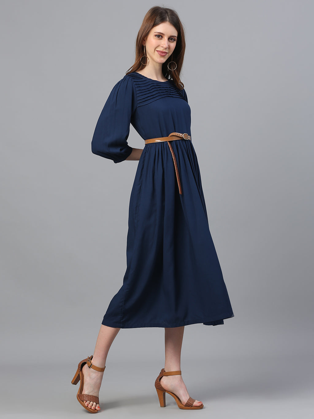 Printed Straight Dress