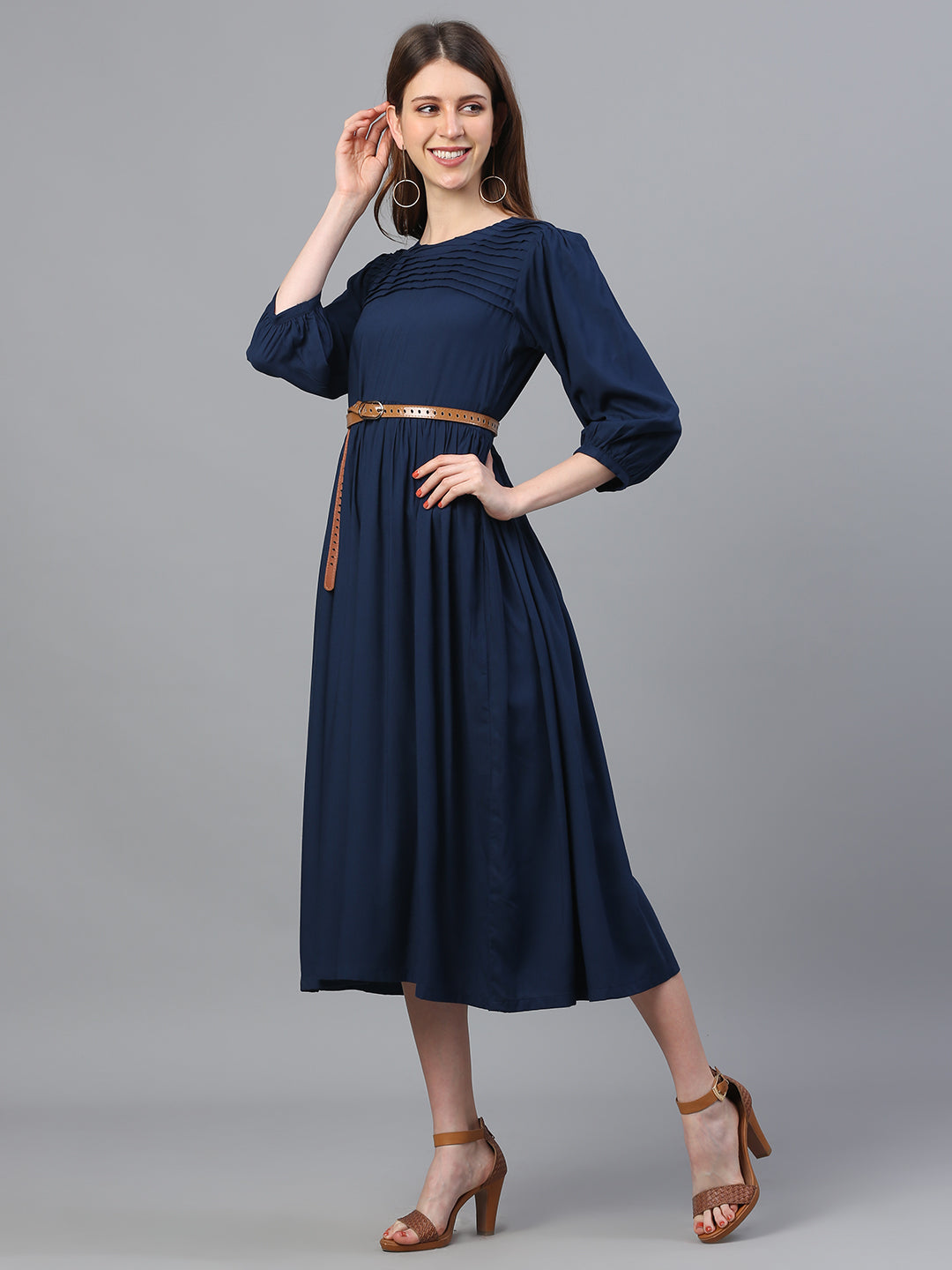 Printed Straight Dress