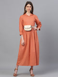 Printed Straight Dress