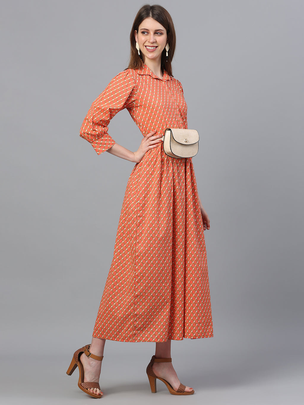 Printed Straight Dress