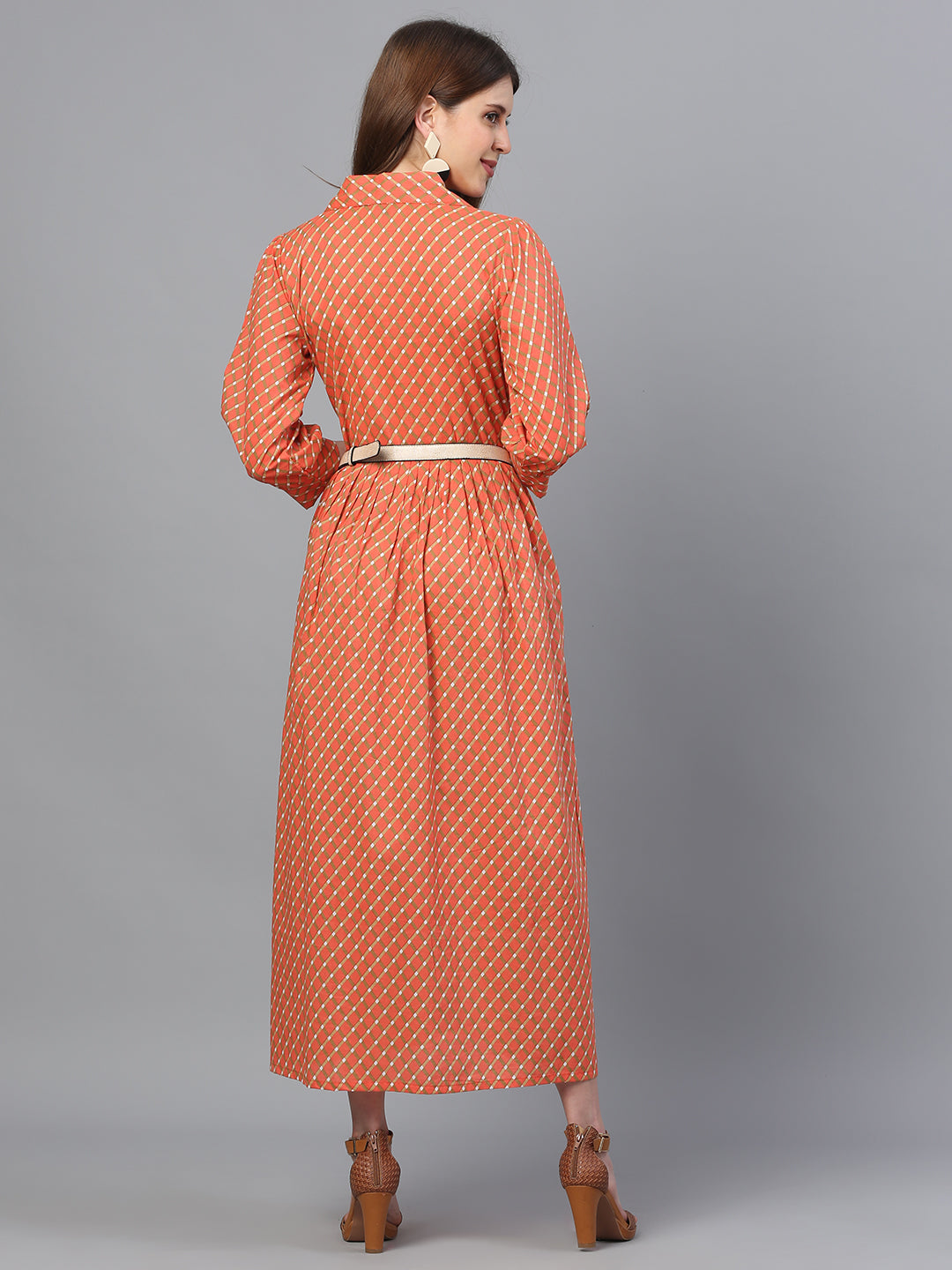 Printed Straight Dress