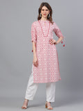 Printed Straight Kurta