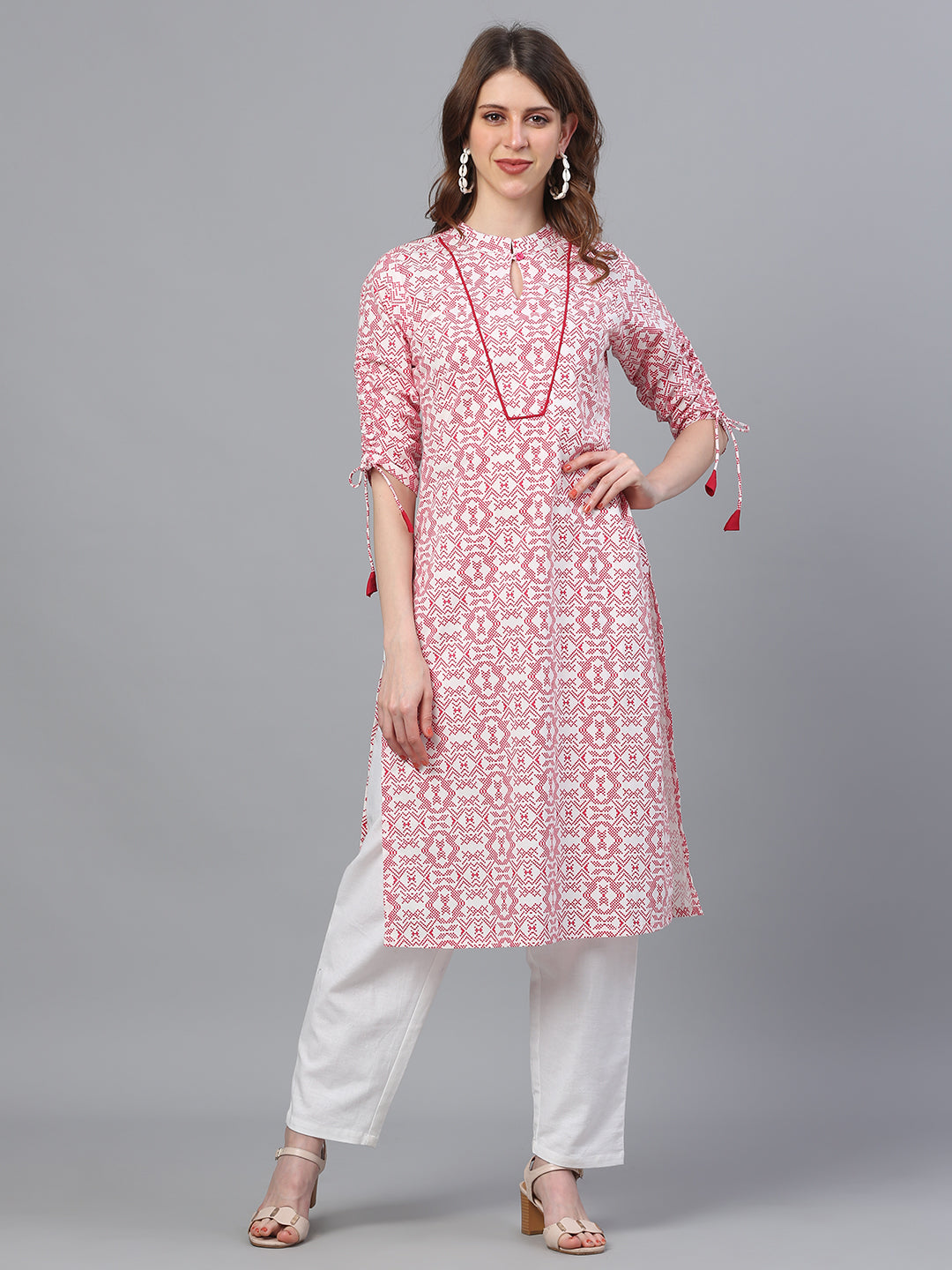 Printed Straight Kurta